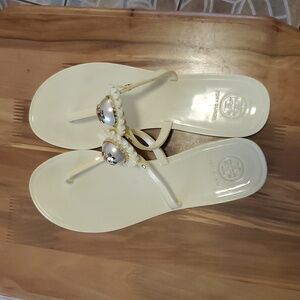 Tory Burch Women's Cream Sandals